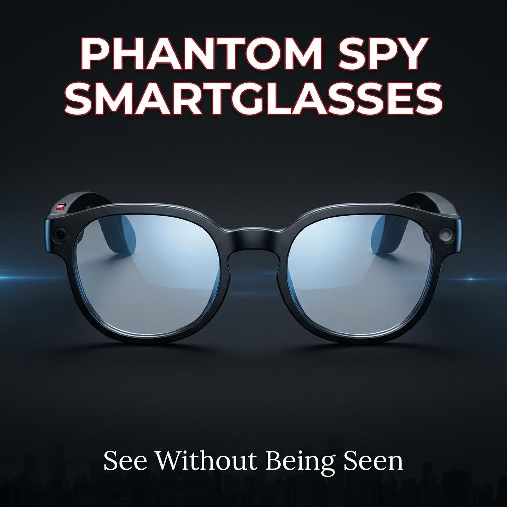 Phantom Spy Camera Smartglasses