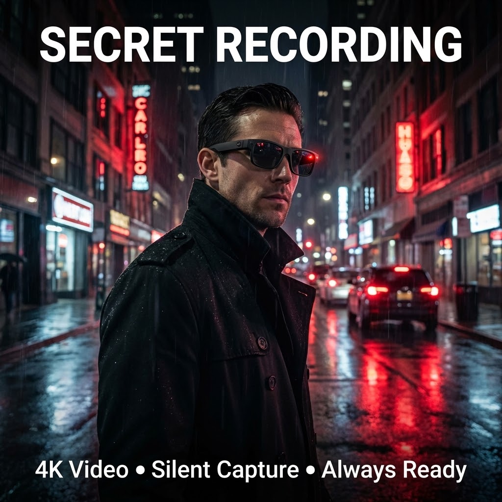 Phantom Spy Camera Smartglasses