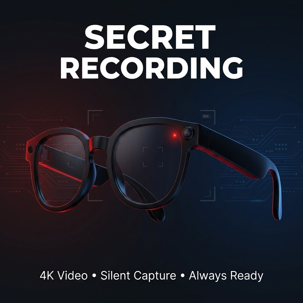 Phantom Spy Camera Smartglasses