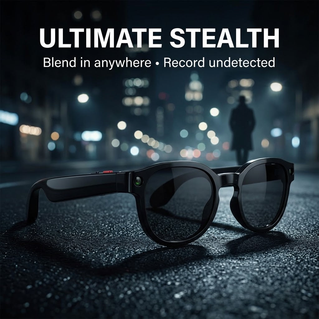 Phantom Spy Camera Smartglasses